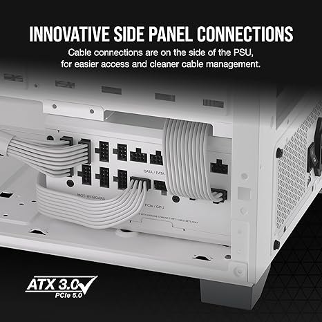 Corsair RM1200X Gold Fully Modular PSU White Corsair RM1200X Gold Fully Modular PSU White